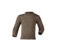 Baby-Shirt, langarm, Gr:-74/80 Farbe:-Walnuss
