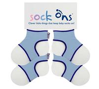 Baby Sockenhalter Söckchenhalter Sockenhalter Small 0-6 Monate Hellblau 2er Pack