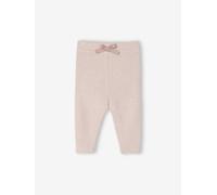 Baby Strick-Leggings mit Dehnbund malve Gr. 80 von vertbaudet