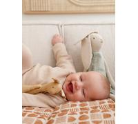 Baby Strick-Set: Pullover & Leggings beige Gr. 56 von vertbaudet