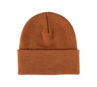 Baby-Strickmütze mit Satin-Innenfutter, Acryl, Wintermützen für Säuglinge, Kleinkinder, Seidenfutter, weich, lässig, warm, für Mädchen und Jungen, Braun, 2-8 Jahre