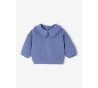 Baby Sweatshirt in Jeansoptik blau Gr. 56 von vertbaudet