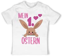 Baby T-Shirt Jungen - 2. Geburtstag - Zweiter Birthday Mädchen - 18/24 Monate - Weiß - geburtstagsshirt 2 Jahre 2.Geburtstag Zahl Tshirt Shirt Outfit Zwei geburtstagskrone t-Shirts Geburtstags