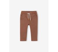 Baby Thermohose gerippter Dehnbund mit Zierkordel pekannuss Gr. 71 von Vertbaudet