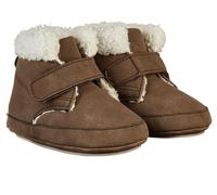 Baby warme Schühchen aus Kunstleder mit rutschfester Sohle Sterntaler - 5302510 braun 985 Größe: 19/20