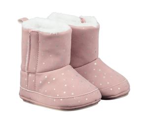 Baby warme Schühchen aus Kunstleder mit rutschfester Sohle Sterntaler - 5302512 rosa Größe: 15/16