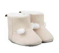 Baby warme Strickschühchen mit Anti-Rutsch-Sohle Sterntaler - 5302514 beige Größe: 19/20
