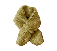 Baby Weihnachtsgeschenke Schlauchschal Kinder Winter Soild Schal Warmer Fleece Gemütliches Schal Kinderschal Bequeme Schal Halstuch Jungen Mädchen für 1-5 Jahren, Grün