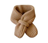 Baby Weihnachtsgeschenke Schlauchschal Kinder Winter Soild Schal Warmer Fleece Gemütliches Schal Kinderschal Bequeme Schal Halstuch Jungen Mädchen für 1-5 Jahren, Khaki