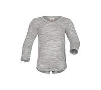 Engel - Kid's Wickelbody L/S - Merinounterwäsche, Gr. 74-80, grau (HellgrauMelange)