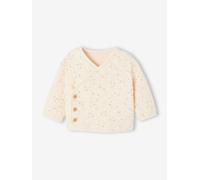Baby Wickeljacke mit Recycling-Polyester vanille Gr. 62 von vertbaudet
