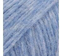 Babyalpaka und Merinowolle, Kammgarn, Aran, Drops AIR, 50 g, 160 Yards (16 blau)