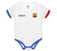 Babybody FC Barcelona 2. Mannschaft - 2023/24 - Offizielles Lizenzprodukt, weiß, 18 Monate