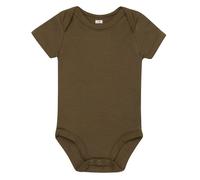 Babybugz Baby-Body mit kurzen Ärmeln - Army | 12-18 Monate