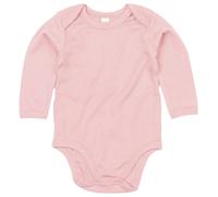 Babybugz Baby-Body mit langen Ärmeln - Zartes rosa | 3-6 Monate