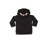 Babybugz Kinder Kapuzenpullover mit Reißverschluss - Schwarz | 6-12 Monate