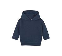 Babybugz Baby Hoodie Hoody Kapuzenpullover T-Shirt 6 - 24 Monate 280 g/m² Bio Baumwolle Vegan Navy 12-18 Monate