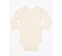 Babybugz Baby Kimono Wickelbody Strampler Langarm Natur 0-3 Monate