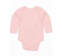 Babybugz Baby Kimono Wickelbody Strampler Langarm Powder Pink 0-3 Monate
