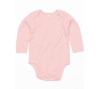 Babybugz Baby Kimono Wickelbody Strampler Langarm Powder Pink 12-18 Monate