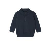 BZ66 Babybugz Baby Sweatshirt mit 1/4-Reißverschluss Navy 12-18 Monate