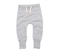 Babybugz - Baby Sweatpants Heather Grey Melange, 18-24 months