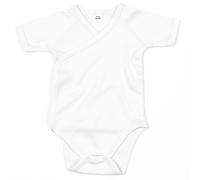 Babybugz Babybody Kimono - Weiß | 0-3 Monate