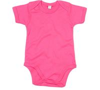 Babybugz Baby-Body mit kurzen Ärmeln - Fuchsia | 3-6 Monate