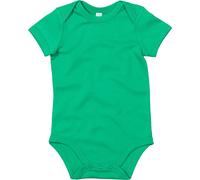 Babybugz Baby-Body mit kurzen Ärmeln - Mittelgrün | 6-12 Monate