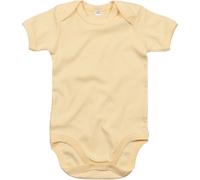Babybugz Baby-Body mit kurzen Ärmeln - Zartes gelb | 6-12 Monate