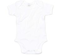 Babybugz Kinder Baby Body Baby-Body BZ10 white 6-12 Monate