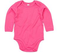 Babybugz Kinder Baby Body langarm Baby-Body BZ30 fuchsia 3-6 Monate