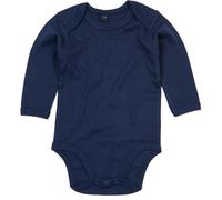 Babybugz Baby-Body mit langen Ärmeln - Marineblau | 12-18 Monate