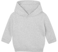 Babybugz Kinder Baby Hoodie Baby-Sweatshirt BZ63 heather grey 6-12 Monate