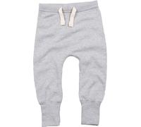 BABYBUGZ BABY SWEATPANTS 2/3 HEATHER GREY MELANGE