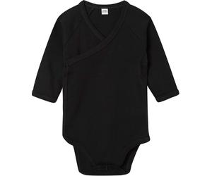 Babybugz Kinder Baby Wickelbody langarm Baby-Body BZ60 black 0-3 Monate