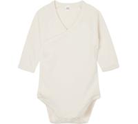 BZ60 Babybugz Baby-Kimono-Body mit langen Ärmeln Organic Natural 0-3 Monate
