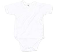 Babybugz Babybody Kimono - Weiß | 6-12 Monate