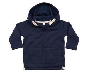 Babybugz Kinder Kapuzenpullover mit Reißverschluss - Marineblau | 4-5 Jahre