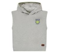 Babyface - Boys Hooded sleeveless Sweatshirt- Light Grey Melee 122
