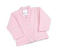 BabyPrem Frühchen Babykleidung StrickJäckchen Pullover Weich Gestrickt 38-44cm ROSA