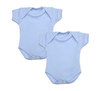 BabyPrem Frühchen Kleine Frühgeborene Baby Kleidung 2 Bodies Body Jungen 44-50 cm 2 Blau