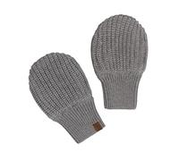 Baby's Only - Fäustlinge teddyfutter Soul - Baby handschuhe - 100% Bio-Baumwolle - Grau - 6-12 Monate