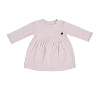 Baby's Only - Melange Jerseykleid mit Brusttasche - Babykleidung - Kleid für Mädchen - 100% Biologische Baumwolle - Klassisch Rosa - 50