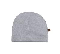 Baby's Only - Melange Strickmütze Baby - Babymütze - 3-6 Monate - Für Mädchen und Jungen - 100% Biologische Baumwolle - Grau
