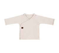 Baby's Only - Melange Wickelpullover - Langarmshirt - Größe 44 - Prematuur - Babykleidung - Für Mädchen und Jungen - 100% Biologische Baumwolle - Warm Linen