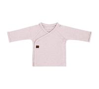 Baby's Only - Melange Wickelpullover - Langarmshirt - Größe 44 - Prematuur - Babykleidung - Für Mädchen und Jungen - 100% Biologische Baumwolle - Klassisch Rosa