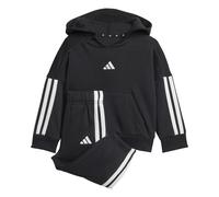 adidas Jogginganzug Essentials (Baumwolle-Mischung) schwarz/weiss Kleinkinder, Größe 80
