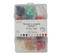 BabySnap Druckknopf Set (12,4mm) 12x 20 Knöpfe
