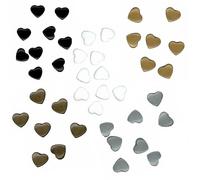 BabySnap Herz Druckknöpfe (11mm) 5er Set (B03,B05,B11,B12,B13) (0,67 € pro 10 Stk) Farbe:B03,B05,B11,B12,B13